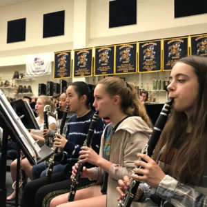 woodwinds rehearsing with Eddie Green-SQ